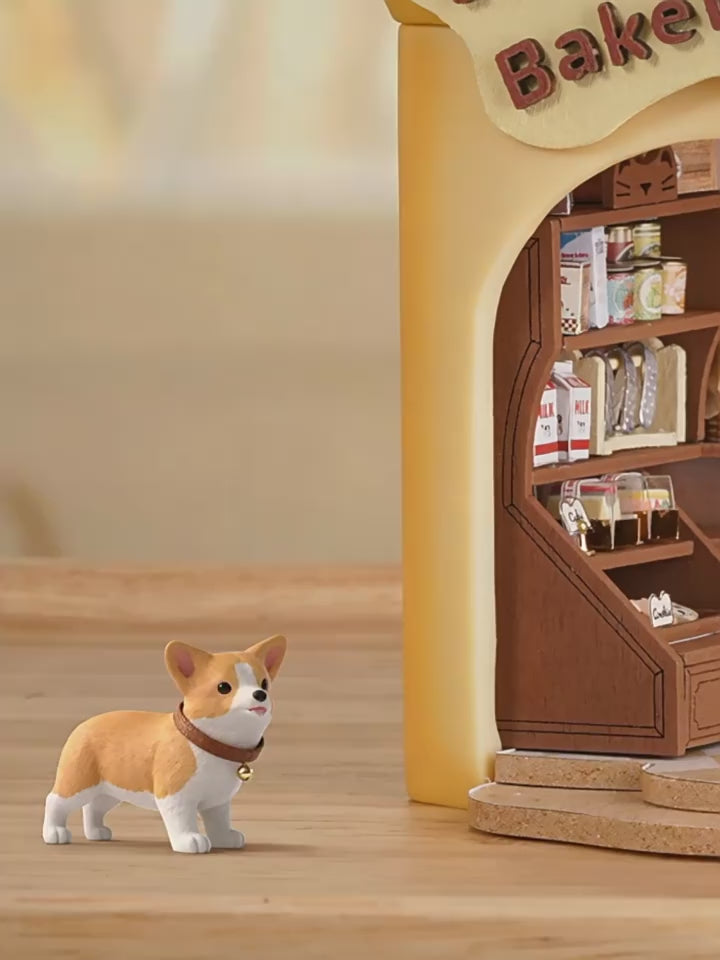 Load video: Jimmy Bakery DIY Miniature House Kit